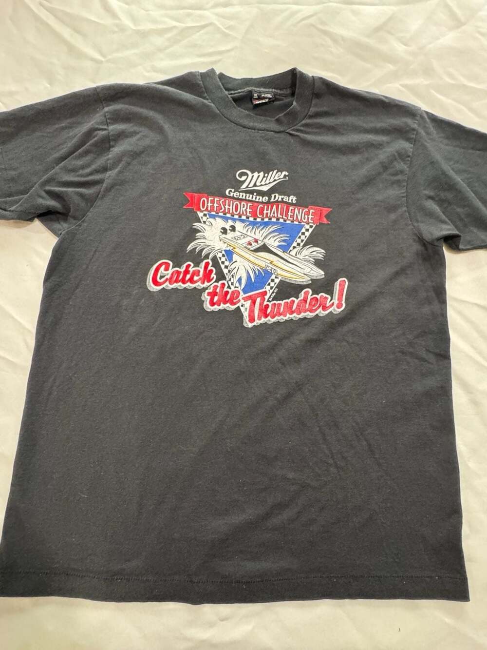 Vintage 1994 Miller Genuine Draft Offshore Challenge T-Shirt XL